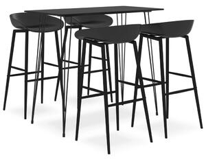 5dílný barový set černý