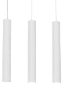 Lustr na lanku HUDSON 3xGU10/8W/230V bílá
