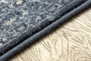 Makro Abra Vlněný kusový koberec NAIN 7599/50911 Klasický modrý / béžový Rozměr: 80x150 cm