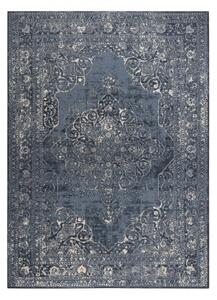 Makro Abra Vlněný kusový koberec NAIN 7599/50911 Klasický modrý / béžový Rozměr: 200x300 cm