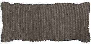 Polštář BEAN žebrovaný šedý 30x 70cm WOOOD