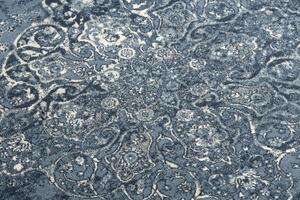 Makro Abra Vlněný kusový koberec NAIN 7599/50911 Klasický modrý / béžový Rozměr: 200x300 cm