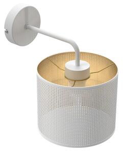 Nástěnná lampa LOFT SHADE 1xE27/60W/230V bílá/zlatá