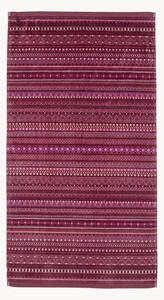 Ručník z veluru a bavlněného froté Geometric Print