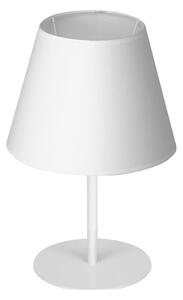 Stolní lampa ARDEN 1xE27/60W/230V pr. 20 cm bílá