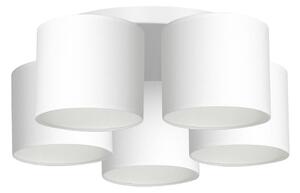 Lustr přisazený ARDEN 5xE27/60W/230V bílá