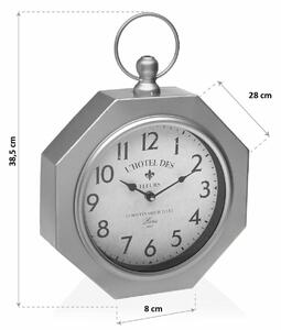 Nástěnné hodiny Versa GY Kov (28 x 8 x 40 cm)