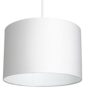 Lustr na lanku ARDEN 1xE27/60W/230V pr. 25 cm bílá