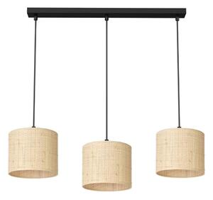 Lustr na lanku RATTAN 3xE27/60W/230V ratan