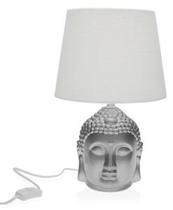 3869 Stolní lampa Versa Stříbřitý Buddha Porcelán (21 x 33 x 21 cm)