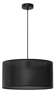 Lustr na lanku LOFT SHADE 1xE27/60W/230V pr. 40 cm černá