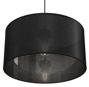 Lustr na lanku LOFT SHADE 1xE27/60W/230V pr. 40 cm černá