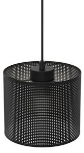 Lustr na lanku LOFT SHADE 1xE27/60W/230V pr. 18 cm černá