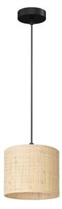 Lustr na lanku RATTAN 1xE27/60W/230V pr. 18 cm ratan