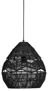 Závěsná lampa Adelaide černá Ø35cm WOOOD