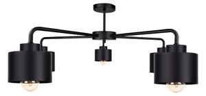 Přisazený lustr SIMPLY BLACK 5xE27/60W/230V