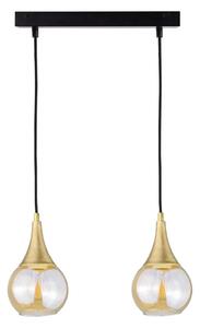Lustr na lanku LACRIMA HONEY 2xE27/60W/230V