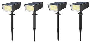 LEDsolar 72 venkovní světlo do země 4 ks, 72 LED, bezdrátové, iPRO, 2W, studená barva