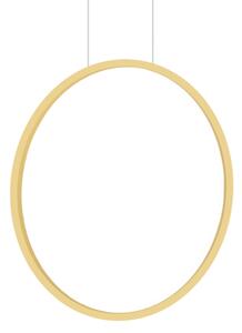 LED Lustr na lanku SATURNO LED/28W/230V pr. 50 cm IP44 zlatá