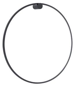LED Nástěnné svítidlo SATURNO LED/46W/230V pr. 80 cm IP44 černá
