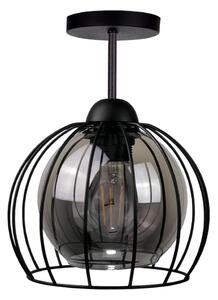 Přisazený lustr SOLO BLACK 1xE27/60W/230V