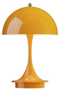 Venkovní svítidla Louis Poulsen, Panthella Portable, stmívatelné, Oranžová, Balkon, Plast, Design