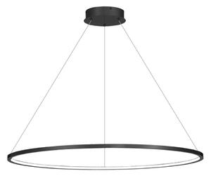 LED Lustr na lanku SATURNO LED/57W/230V pr. 100 cm IP44 černá