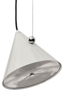 Závěsná svítidlo Tom Dixon, Pose, stmívatelné, Šedá, Obývací pokoj, Kov, Design
