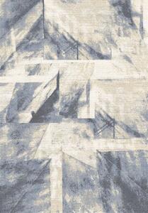 Kusový koberec vlněný Agnella Agnus Helike Béžový Modrý Rozměr: 200x300 cm