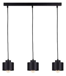 Lustr na lanku SIMPLY BLACK 3xE27/60W/230V