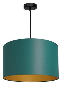 Lustr na lanku ARDEN 1xE27/60W/230V pr. 40 cm zelená/zlatá