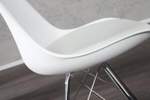 Jídelní židle SCANDINAVIA RETRO bílá / stříbrná Nábytek | Jídelní prostory | Jídelní židle | Všechny jídelní židle