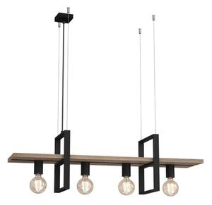Lustr na lanku SHELF 4xE27/60W/230V