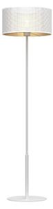 Stojací lampa LOFT SHADE 1xE27/60W/230V bílá/zlatá