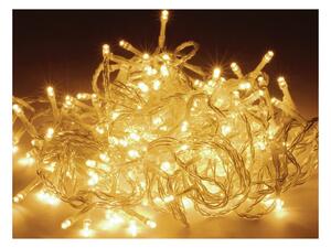 BigBuy Christmas LED řetězová světla Teplá bílá Květinový 12 m