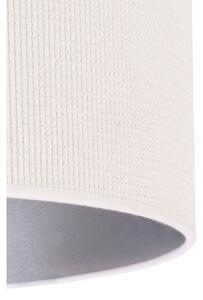 Duolla - Stolní lampa LYON 1xE27/15W/230V pr. 30 cm krémová