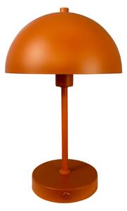 Stolní lampa Dyberg Larsen, Stockholm, stmívatelné, Hnědá / Rezavá, Obývací pokoj, Kov, Skandinávský