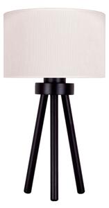 Duolla - Stolní lampa LYON 1xE27/15W/230V pr. 30 cm krémová