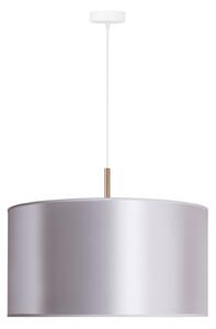Duolla - Lustr na lanku CANNES 1xE27/15W/230V pr. 45 cm stříbrná/měděná