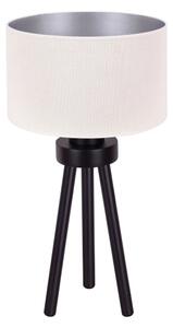 Duolla - Stolní lampa LYON 1xE27/15W/230V pr. 30 cm krémová