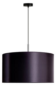Duolla - Lustr na lanku CANNES 1xE27/15W/230V pr. 45 cm černá/stříbrná