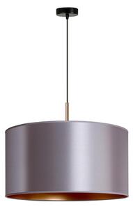 Duolla - Lustr na lanku CANNES 1xE27/15W/230V pr. 45 cm stříbrná/měděná