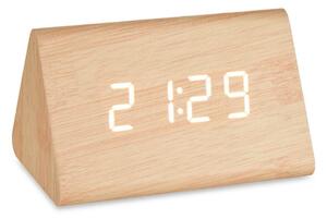 Gift Decor Stolní digitální hodiny Kaštanová PVC Dřevo MDF 11,7 x 7,5 x 8 cm (12 kusů)