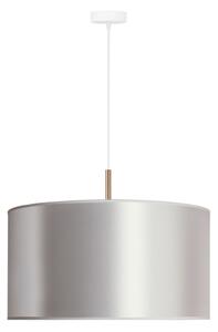 Duolla - Lustr na lanku CANNES 1xE27/15W/230V pr. 45 cm stříbrná/měděná