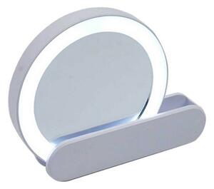 Berilo Zrcadlo LED Světlý 9 x 2 x 10 cm Bílý ABS (12 kusů)