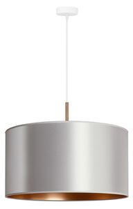 Duolla - Lustr na lanku CANNES 1xE27/15W/230V pr. 45 cm stříbrná/měděná
