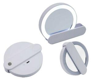 Berilo Zrcadlo LED Světlý 9 x 2 x 10 cm Bílý ABS (12 kusů)