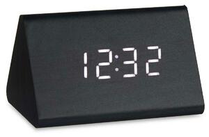 Gift Decor Stolní digitální hodiny Černý PVC Dřevo MDF 11,7 x 7,5 x 8 cm (12 kusů)