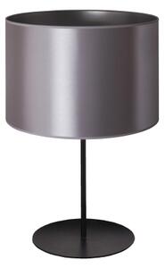 Duolla - Stolní lampa CANNES 1xE14/15W/230V pr. 20 cm stříbrná/černá