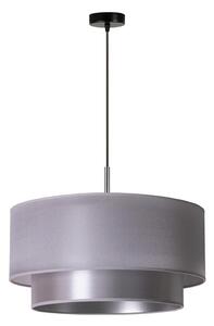 Duolla - Lustr na lanku NANTES 1xE27/15W/230V pr. 45 cm stříbrná